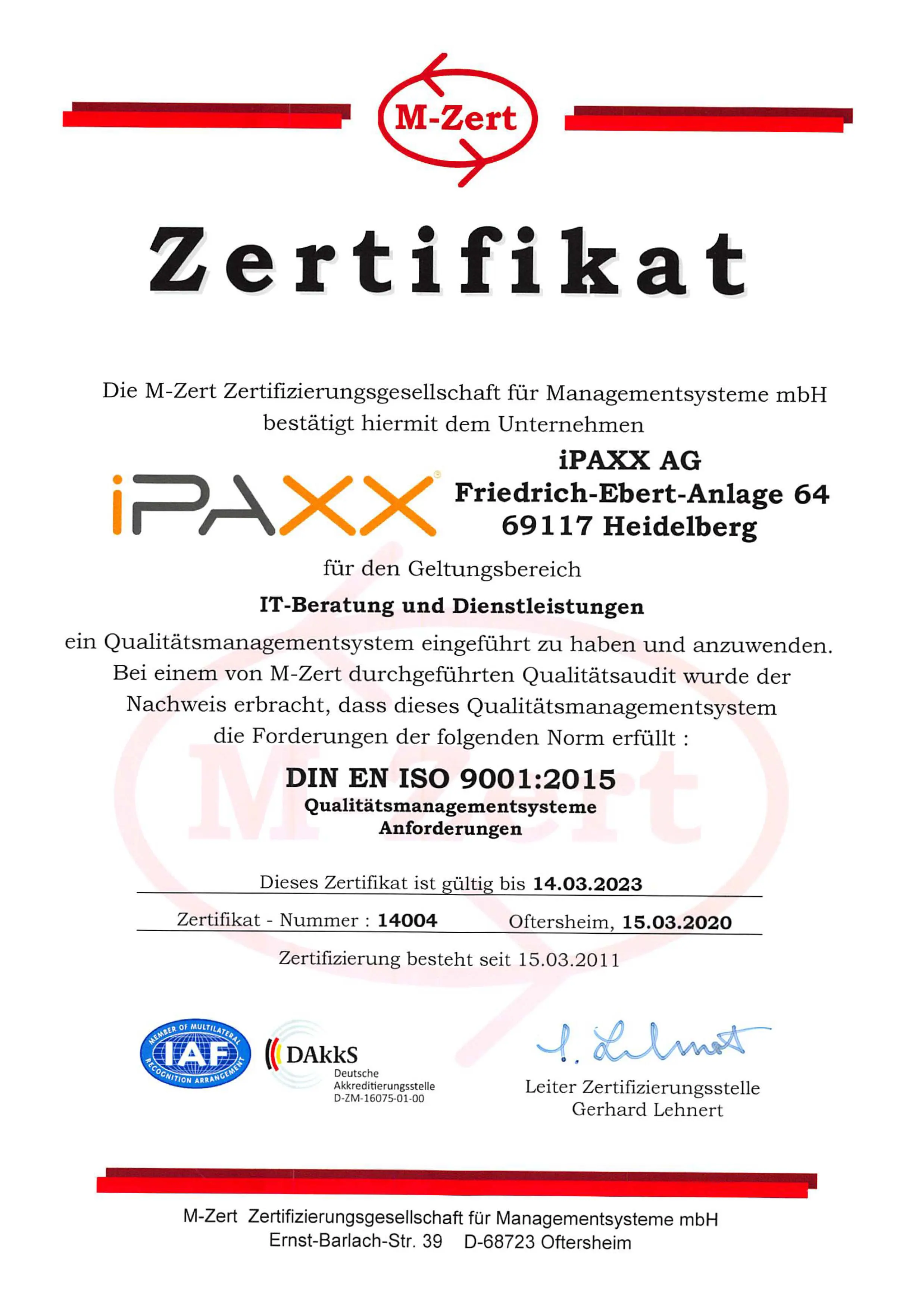 iPAXX AG
